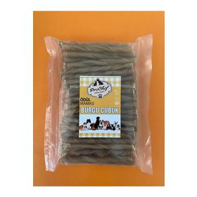 Prochef 500 gr Naturel Burgu Çubuk Doğal Sığır Derisi Köpek Kemiği ve Ödül Maması