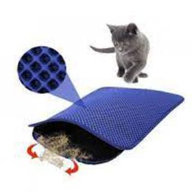 Prochef 60 x 40 cm Mavi Elekli Kedi Tuvaleti Önü Paspası