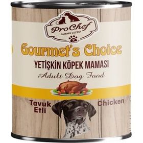 Prochef Gourmets Choice Maması 16x415 gr Tavuk Etli Yetişkin Köpek Konserve Yaş Mama