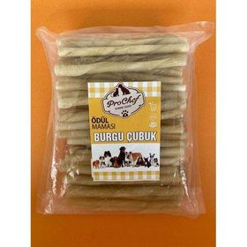 Prochef Naturel Burgu Çubuk 100x500 gr Köpek Kemiği Ödül Maması