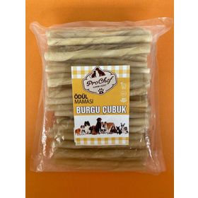 Prochef Naturel Burgu Çubuk 50x250 gr Köpek Kemiği ve Ödül Maması
