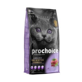 Prochoice 38 Kitten Kuzulu ve Pirinçli 2 kg Yavru Kedi Maması