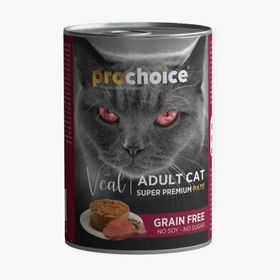 Prochoice 400 gr Tahılsız Dana Etli Yetişkin Kedi Konservesi