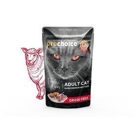 Prochoice 85 gr Pouch Jöleli Tavuklu ve Ciğerli Tahılsız Kedi Yaş Maması