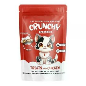 Prochoice Crunchy Skin & Coat Tüy Kaybını Önlemeye Yardımcı Tavuklu 60 GR Kedi Ödül Maması