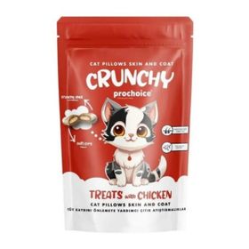 Prochoice Crunchy Skin & Coat Tüy Kaybını Önlemeye Yardımcı Tavuklu 60 GR Kedi Ödül Maması