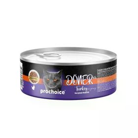Prochoice Döner Bites Sos İçinde Hindili Yetişkin 70 gr Kedi Konservesi