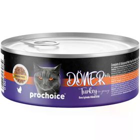 Prochoice Döner Bites Sos İçinde Hindili Yetişkin 70 gr Kedi Konservesi