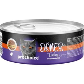 Prochoice Döner Bites Sos İçinde Hindili Yetişkin 70 gr Kedi Konservesi