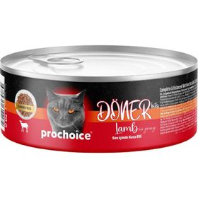 Prochoice Döner Bites Sos İçinde Kuzu Etli Yetişkin 70 gr Konserve Kedi Maması