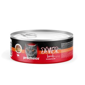 Prochoice Döner Bites Sos İçinde Kuzu Etli Yetişkin 70 gr Konserve Kedi Maması