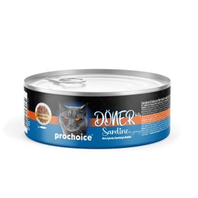Prochoice Döner Bites Sos İçinde Sardalyalı Yetişkin 70 gr Kedi Konservesi