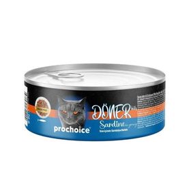 Prochoice Döner Bites Sos İçinde Sardalyalı Yetişkin 70 gr Kedi Konservesi
