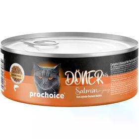 Prochoice Döner Bites Sos İçinde Somonlu 70 gr Yetişkin Kedi Konservesi