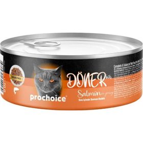 Prochoice Döner Bites Sos İçinde Somonlu 70 gr Yetişkin Kedi Konservesi