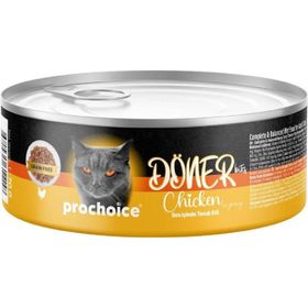Prochoice Döner Bites Sos İçinde Tavuklu Yetişkin 70 gr Kedi Konservesi