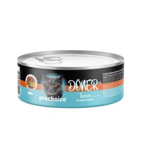 Prochoice Döner Bites Sos İçinde Ton Balıklı Yetişkin 70 gr Konserve Kedi Maması