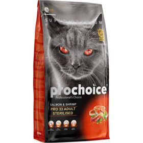 Prochoice Pro33 1 kg Somonlu Ve Karidesli Kısır Açık Kedi Maması