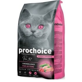 Prochoice PRO37 Tavuklu ve Pirinçli Yavru 15 kg Kuru Kedi Maması