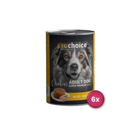 Prochoice Sığır Etli Yetişkin 6x400 gr Konserve Köpek Maması