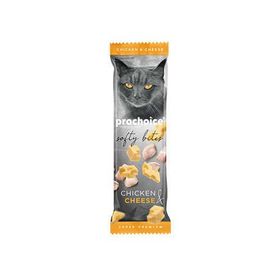 Prochoice Softy Bites Chicken Cheese 10 gr Kediler için Yumuşak Atıştırmalık
