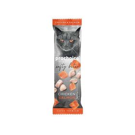 Prochoice Softy Bites Tavuklu ve Somonlu Yumuşak 10 GR Kedi Ödül Maması