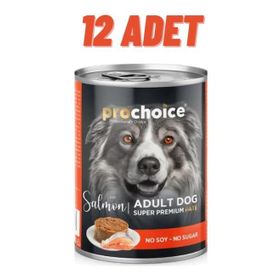 Prochoice Somonlu Pate 12x400 gr Yetişkin Köpek Konservesi