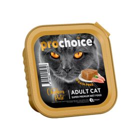 ProChoice Somonlu Tahılsız Ezme 100 gr Kısırlaştırılmış Kedi Konservesi