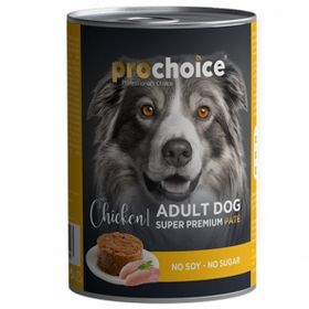 Prochoice Tavuk 400 gr Etli Şekersiz Ezme Yetişkin Köpek Konservesi