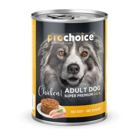 Prochoice Tavuk Etli ve Pirinçli Ezme 12x400 gr Yetişkin Köpek Konservesi