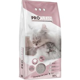 ProClean 10 lt Bebek Pudralı İnce Taneli Topaklanan Kedi Kumu