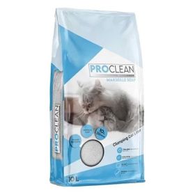 ProClean Marsilya Sabun Kokulu İnce Taneli 10 lt Topaklanan Kedi Kumu