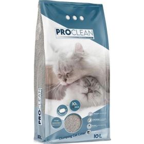 ProClean Marsilya Sabun Kokulu Kalın Taneli 10 lt Topaklanan Kedi Kumu
