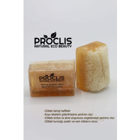 Proclis Doğal Kabak Lifli 130 gr Keçi Sütlü Doğal Sabun