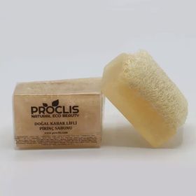 Proclis Pirinç Özlü Doğal Kabak 130 gr Lifli Sabun