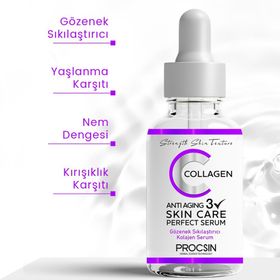 Procsin 20 ml Yaşlanma Karşıtı Collagen Kolajen Serum