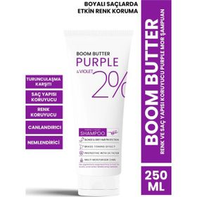Procsin 250 ml Boom Butter Renk ve Saç Yapısı Koruyucu Purple Mor Şampuan