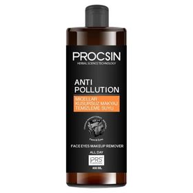 Procsin Anti Pollution Micellar Kusursuz Aktif Karbon 400 ml Makyaj Temizleme Suyu