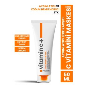 Procsin Aydınlatıcı 50 ml C Vitamini Maskesi