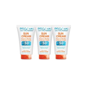 Procsin Leke Karşıtı SPF50 3x50 ml Güneş Kremi