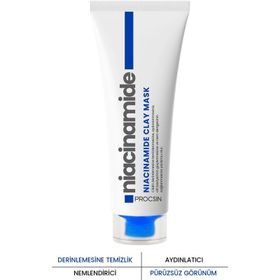 Procsin Niacinamide 50 ml Aydınlatıcı Kil Maskesi