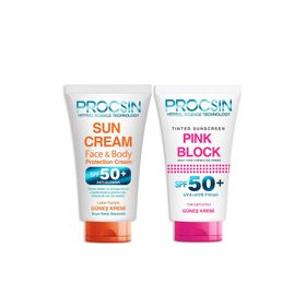 Procsin Pink Block Leke Karşıtı Güneş Bakım Paketi