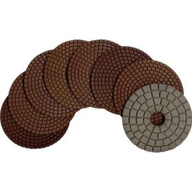 ProCut 51181 8 Parça 100 mm 220 Kum Sulu Yüzey Silme Pedi