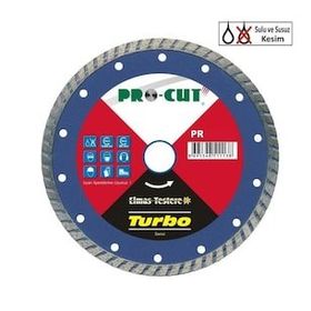 ProCut AB 115 mm Turbo Kanallı Elmas Testere