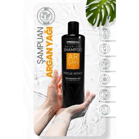 Prodan Argan Yağı Tuzsuz Biotin Nemlendirici Bakım 400 ml Şampuan