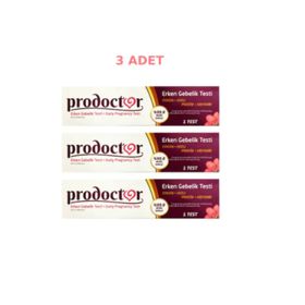 Prodoctor 3 Adet Erken Gebelik Testi