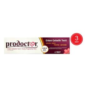 Prodoctor 3 Adet Pratik Erken Gebelik Testi