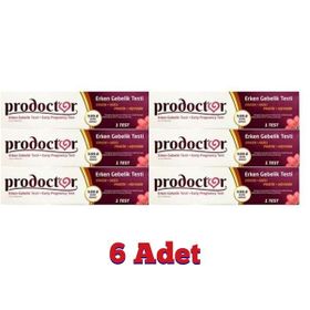 Prodoctor 6 Adet Erken Gebelik Testi