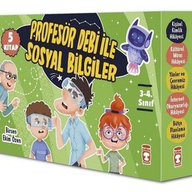 Profesör Debi İle Sosyal Bilgiler Seti 5 Kitap - Timaş Çocuk