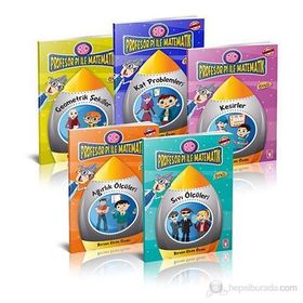 Profesör Pi İle Matematik 2 - 5 Kitap Takım- Birsen Ekim Özen